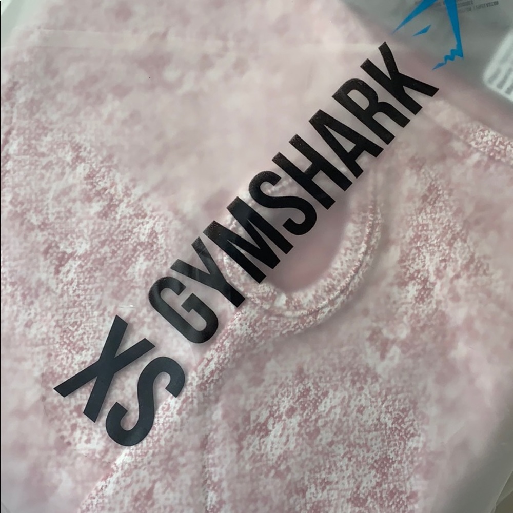 Gymshark fleur texture long sleeve crop dusky pink - Picture 8 of 10